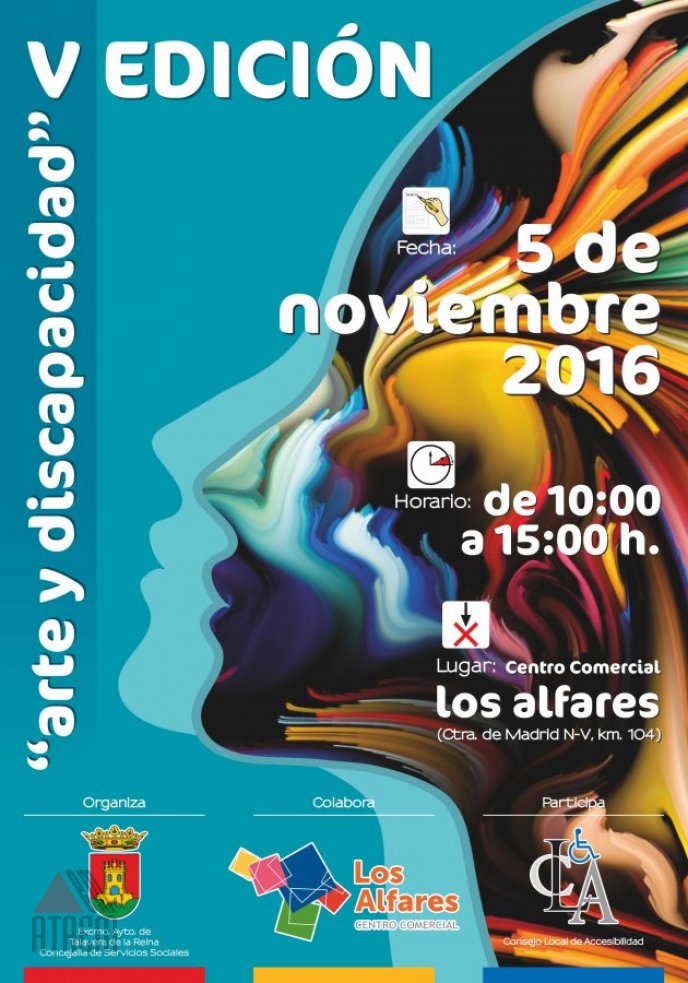 ATAEM PARTICIPARA EL 5 DE NOV EN LA V JORNADA DE ARTE Y DISCAPACIDAD