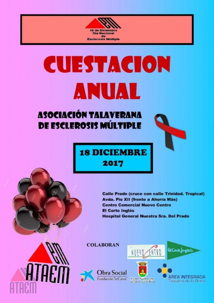 CUESTACION ANUAL ESCLEROSIS MULTIPLE