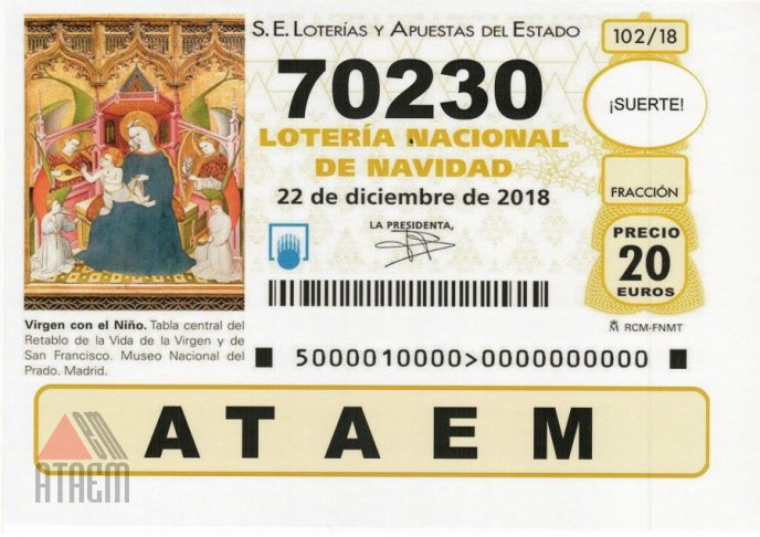 LOTERIA DE NAVIDAD 2018