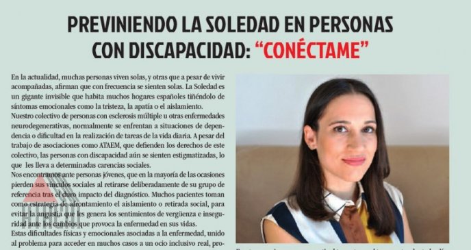 PROGRAMA PREVENCION DE LA SOLEDAD "CONECTAME"