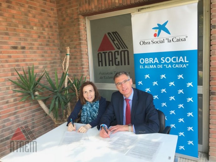 ATAEM Y CAIXA FIRMAN UN CONVENIO PARA 2019